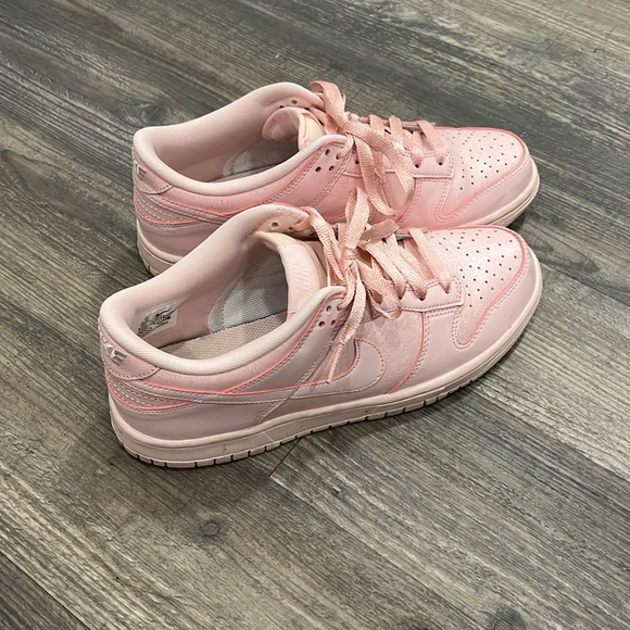 All Pink Nike Dunk Lows - Picture 6 of 9